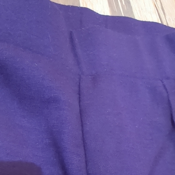 LAST CHANCE or CHARITY Connection 18 Grape Purple Seamed Leggings - Picture 3 of 5